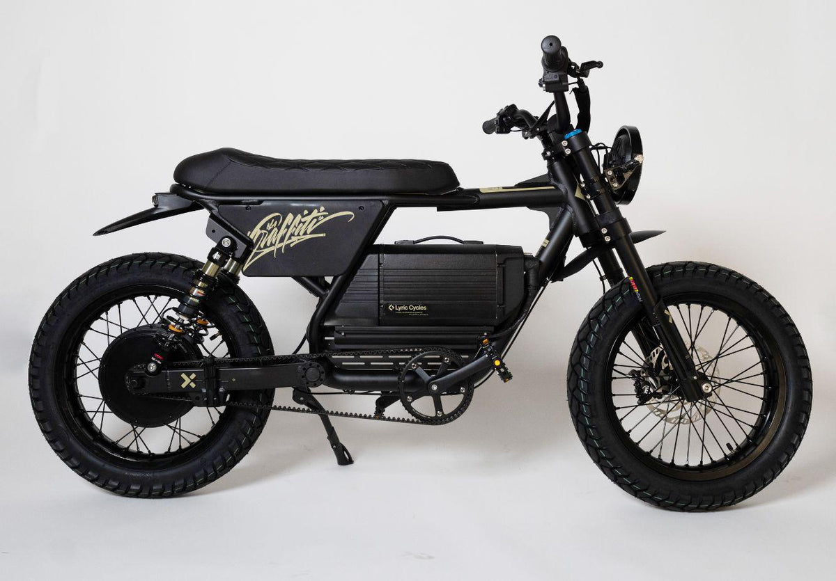 Lyric Graffiti X Electric Bike Unmatched Speed & Power Lyric