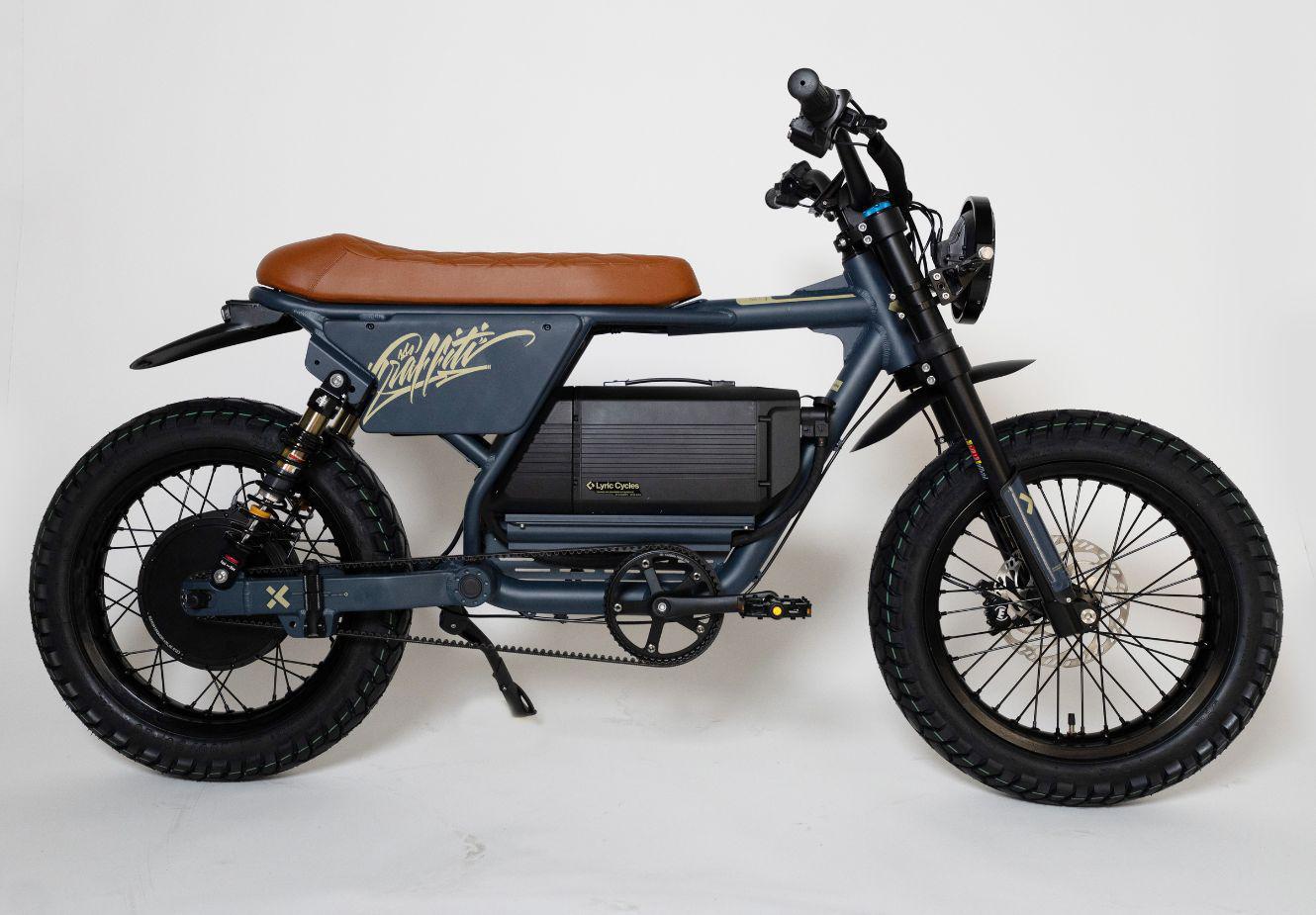 Graffiti X | High-Speed Full Suspension Electric Moped | Lyric Cycles